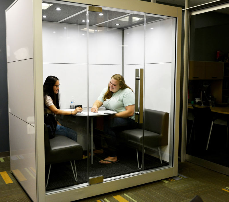 new study pod in the success center