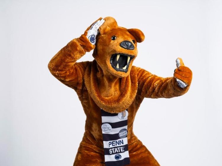 The Nittany Lion mascot