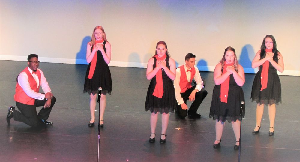 penn state scranton's rocktet sings at the 2019 spring concert